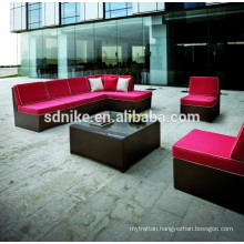 2014 antique design leisure rattan garden sofa furniture